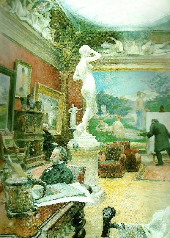 Carl Larsson interior fran furstenbergska galleriet